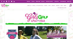 Desktop Screenshot of girlsgolf.org